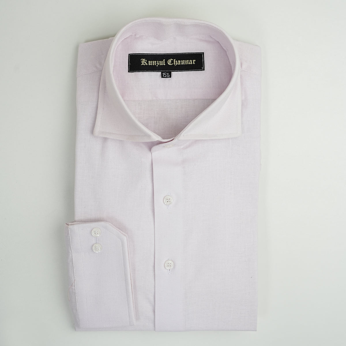 PINK COTTON FORMAL SHIRT