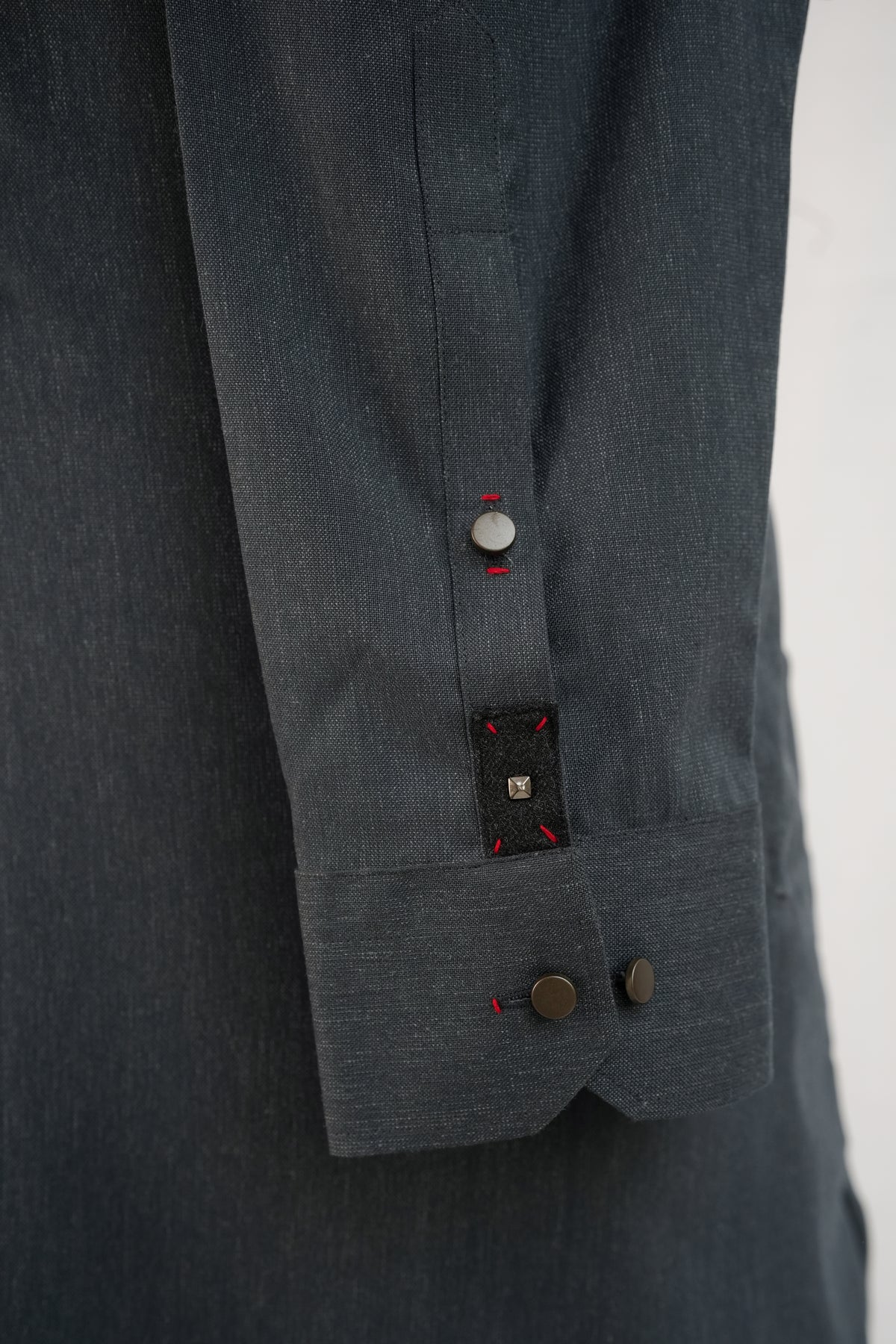 Greyish Blue Kurta Trouser