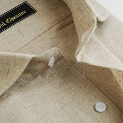 ROCK BEIGE COTTON LINEN