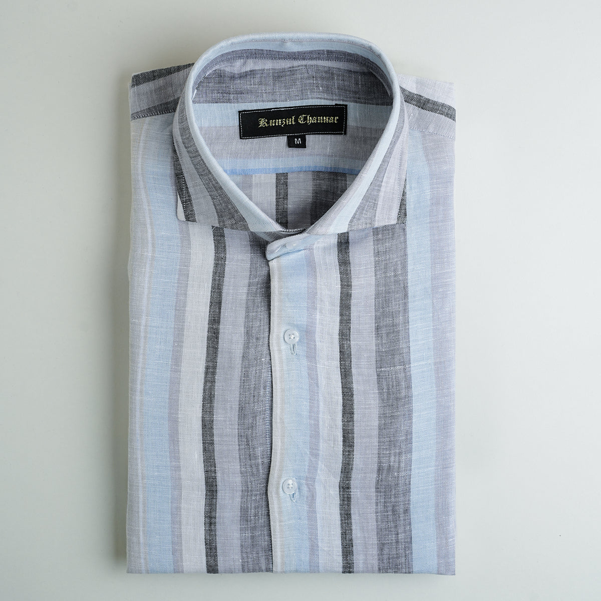 STRIPED LINEN SHIRT