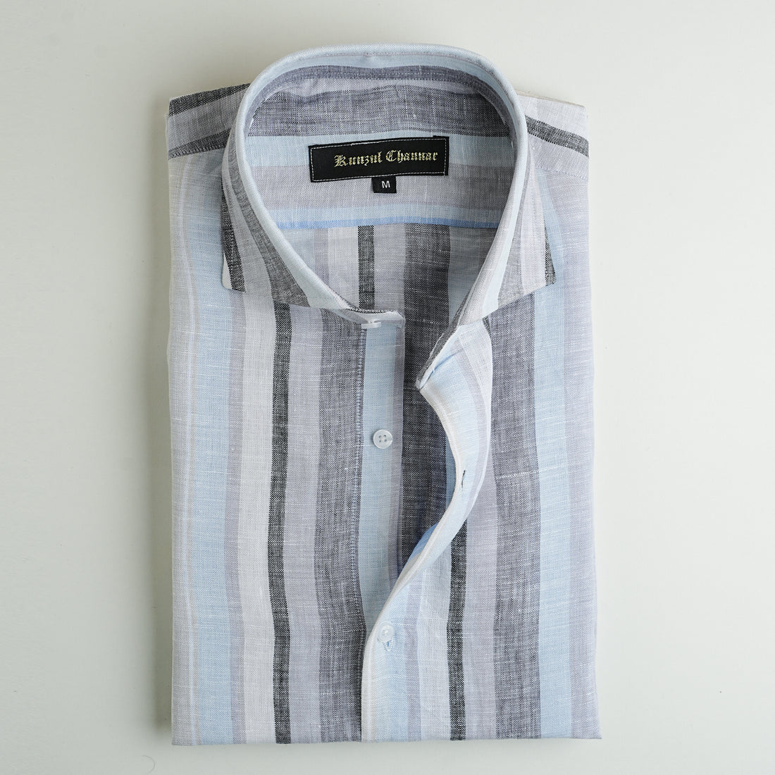 STRIPED LINEN SHIRT