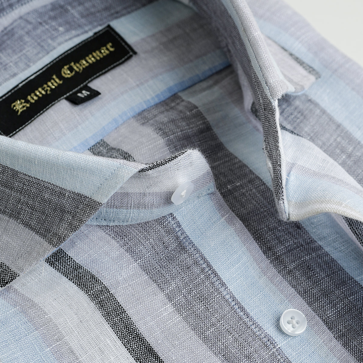 STRIPED LINEN SHIRT