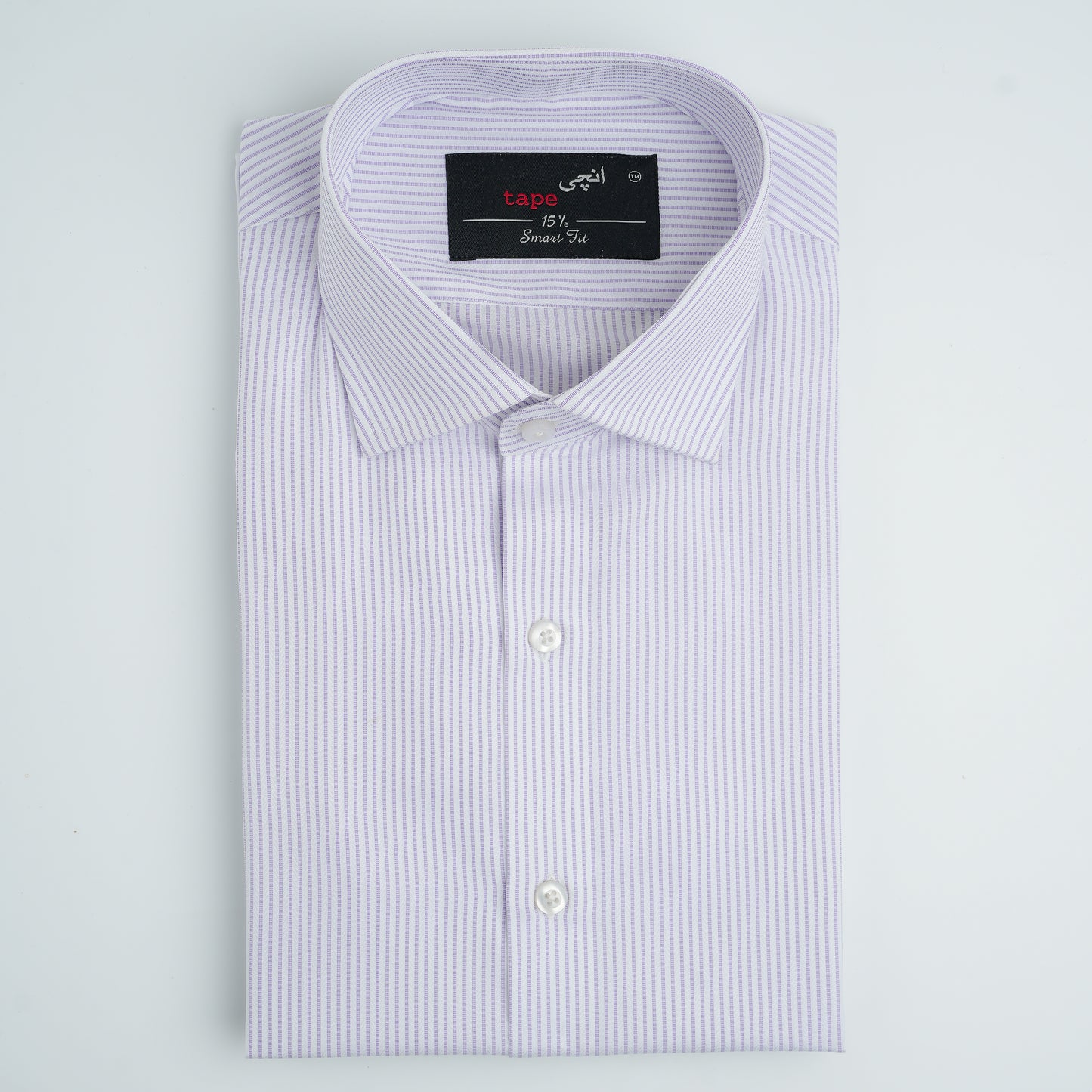 PURPLE MICRO STRIPED SHIRT