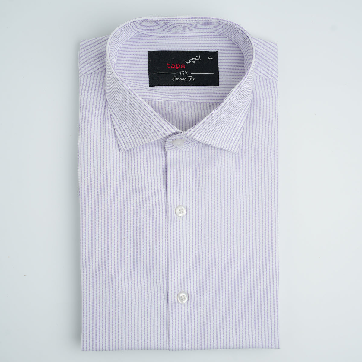 PURPLE MICRO STRIPED SHIRT