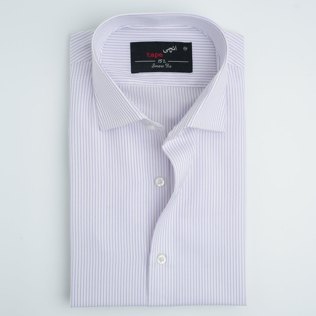 PURPLE MICRO STRIPED SHIRT