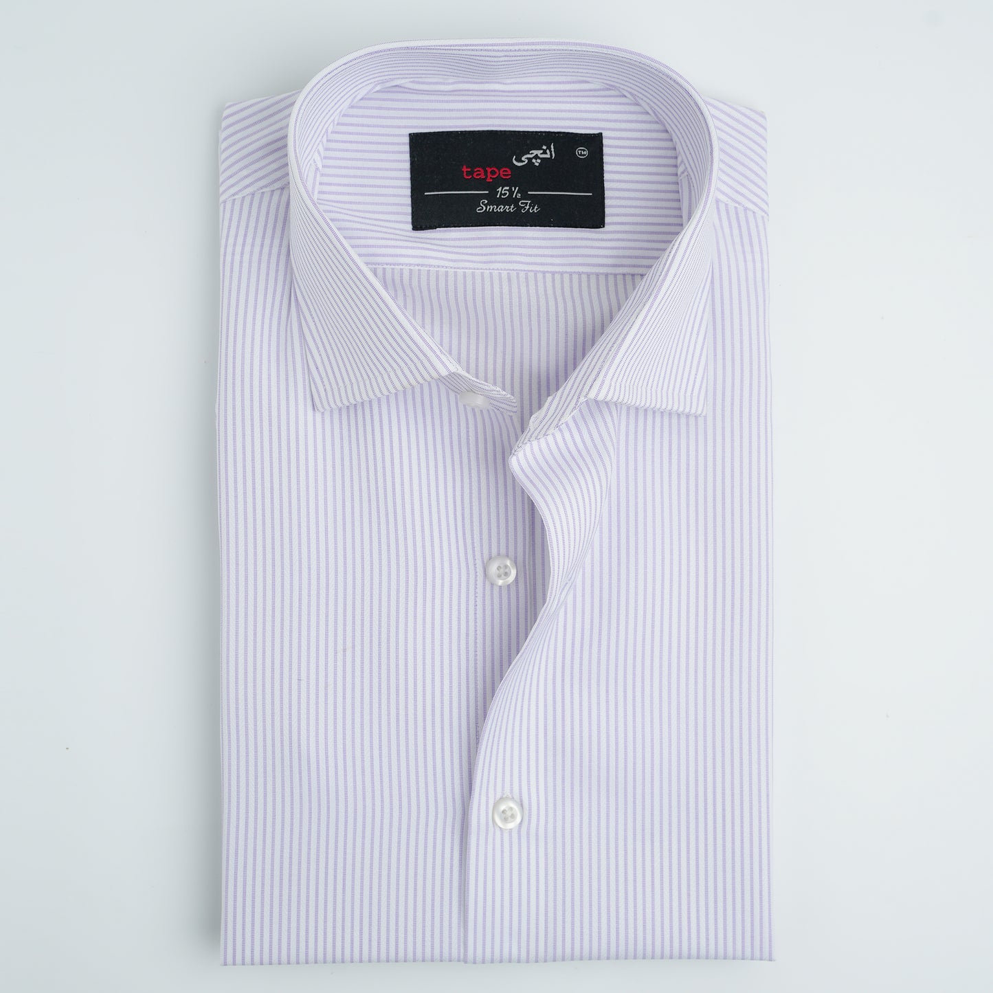 PURPLE MICRO STRIPED SHIRT