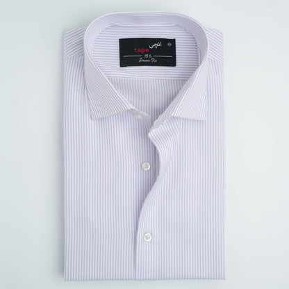 PURPLE MICRO STRIPED SHIRT