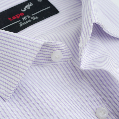 PURPLE MICRO STRIPED SHIRT