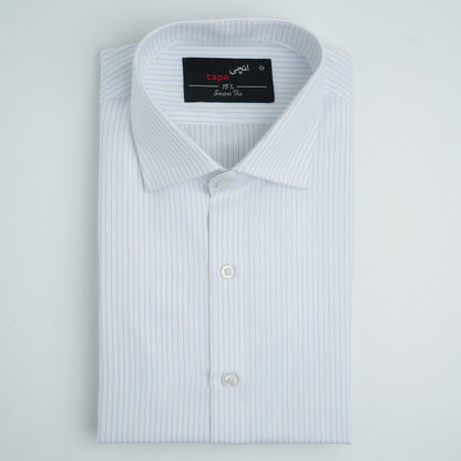 MINI SKY BLUE STRIPED SHIRT