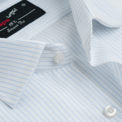 MINI SKY BLUE STRIPED SHIRT