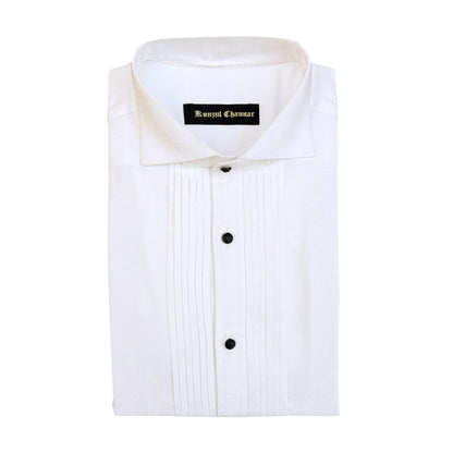 White Premium Tuxedo Shirt