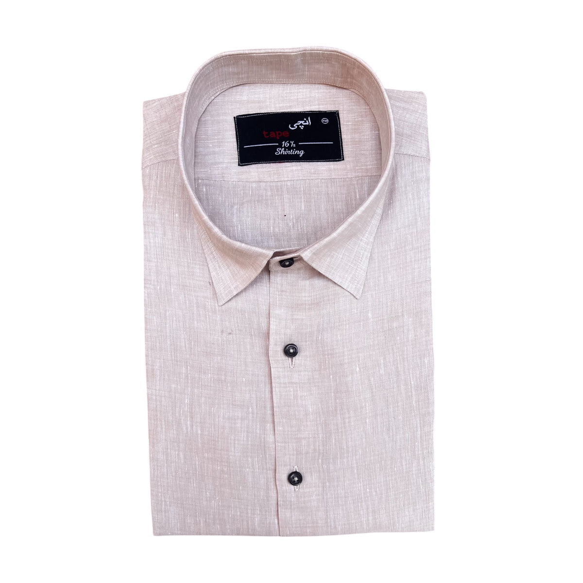 BEIGE LINEN SHIRT