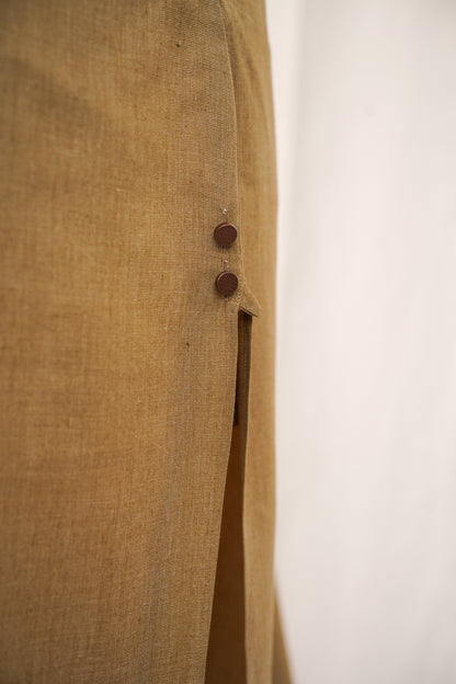 Sand Brown Kurta Trouser