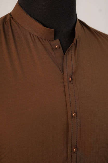 Choco Brown Kurta Trouser