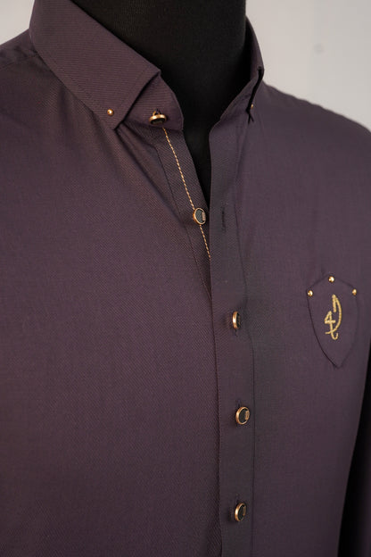 Purple Kurta Trouser