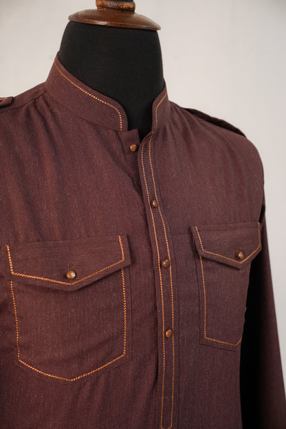 Double Pocket Kurta Trouser