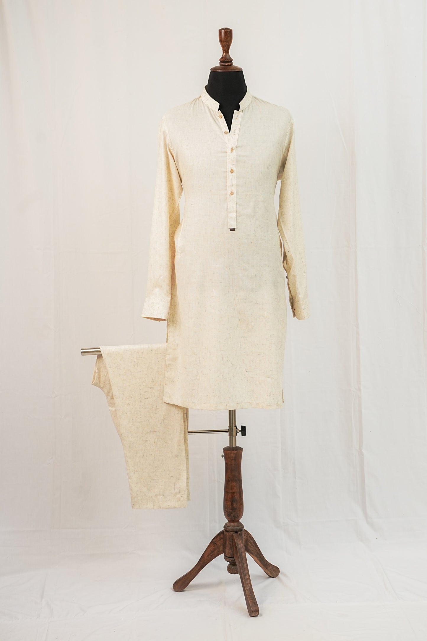 Marble White Kurta Trouser