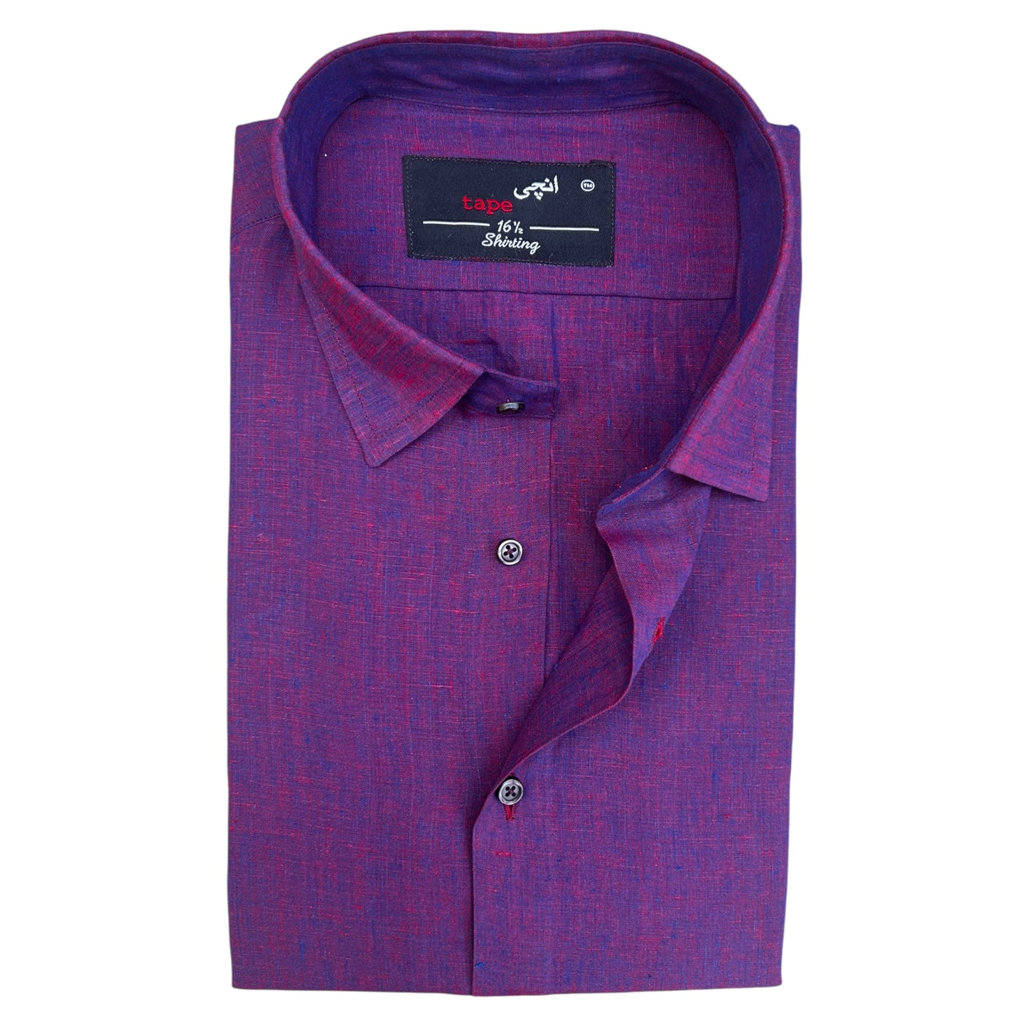 TWO TONE LINEN SHIRT