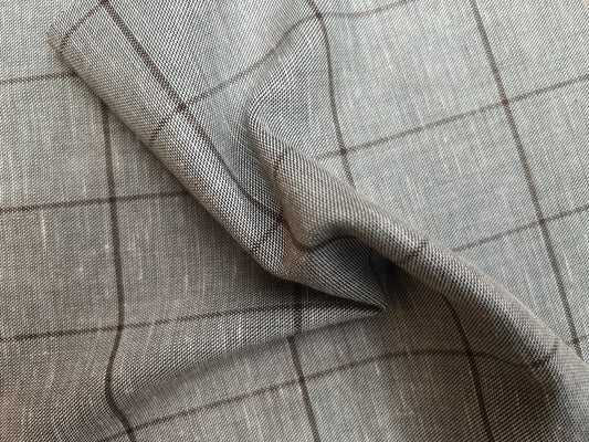 WOOL LINEN PANTS