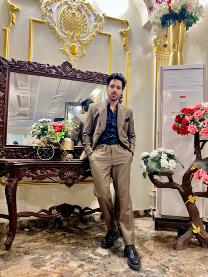 The Double Breasted Brown Suit