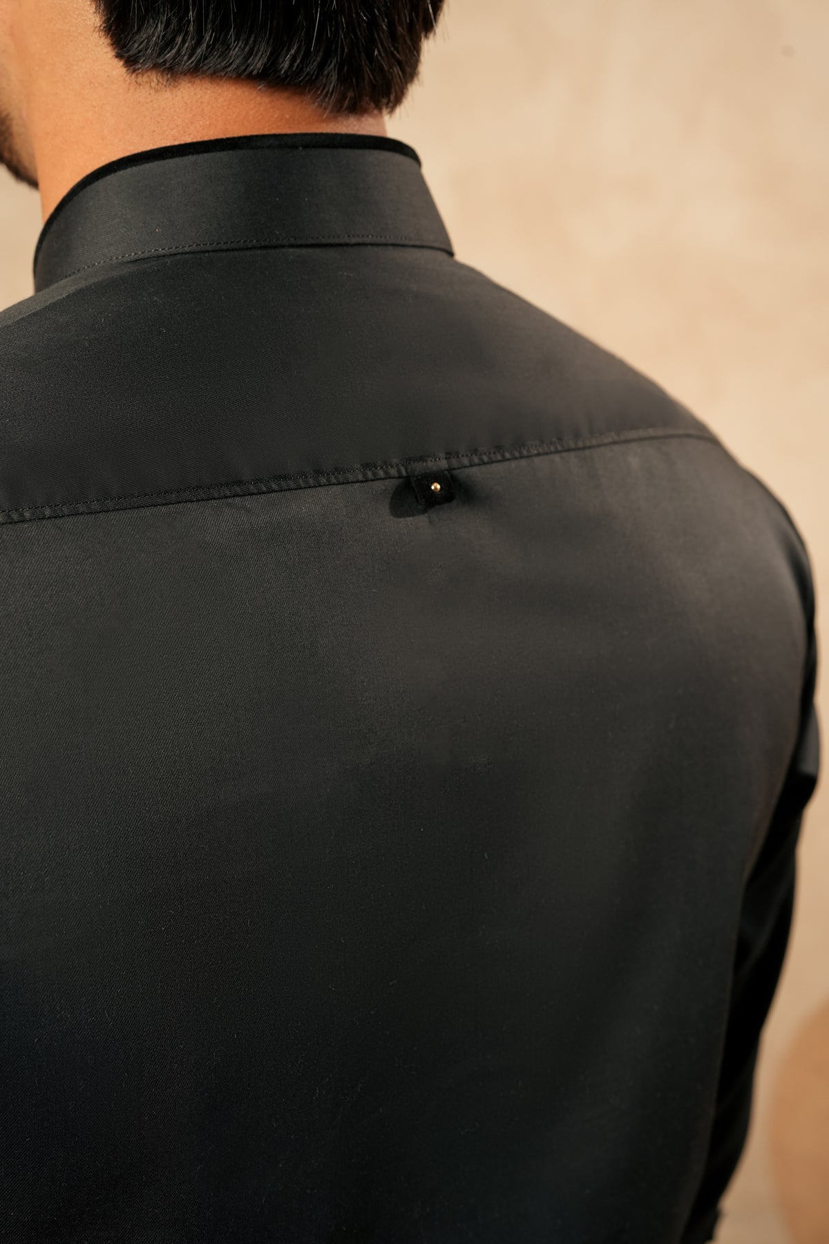 Black Premium Cotton Kurta Trouser