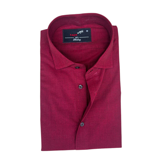 Red Cotton Shirt