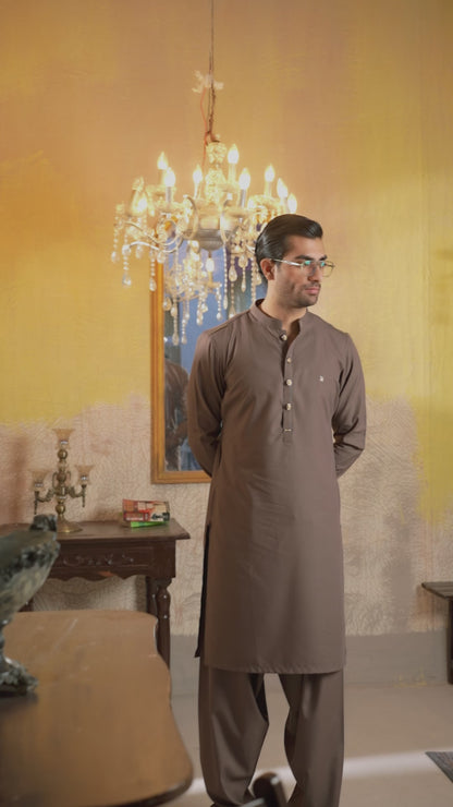 COFFEE BROWN SHALWAR KAMEEZ