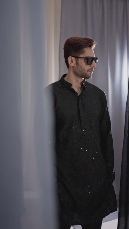 HAND WORK VELVET WAIST COAT