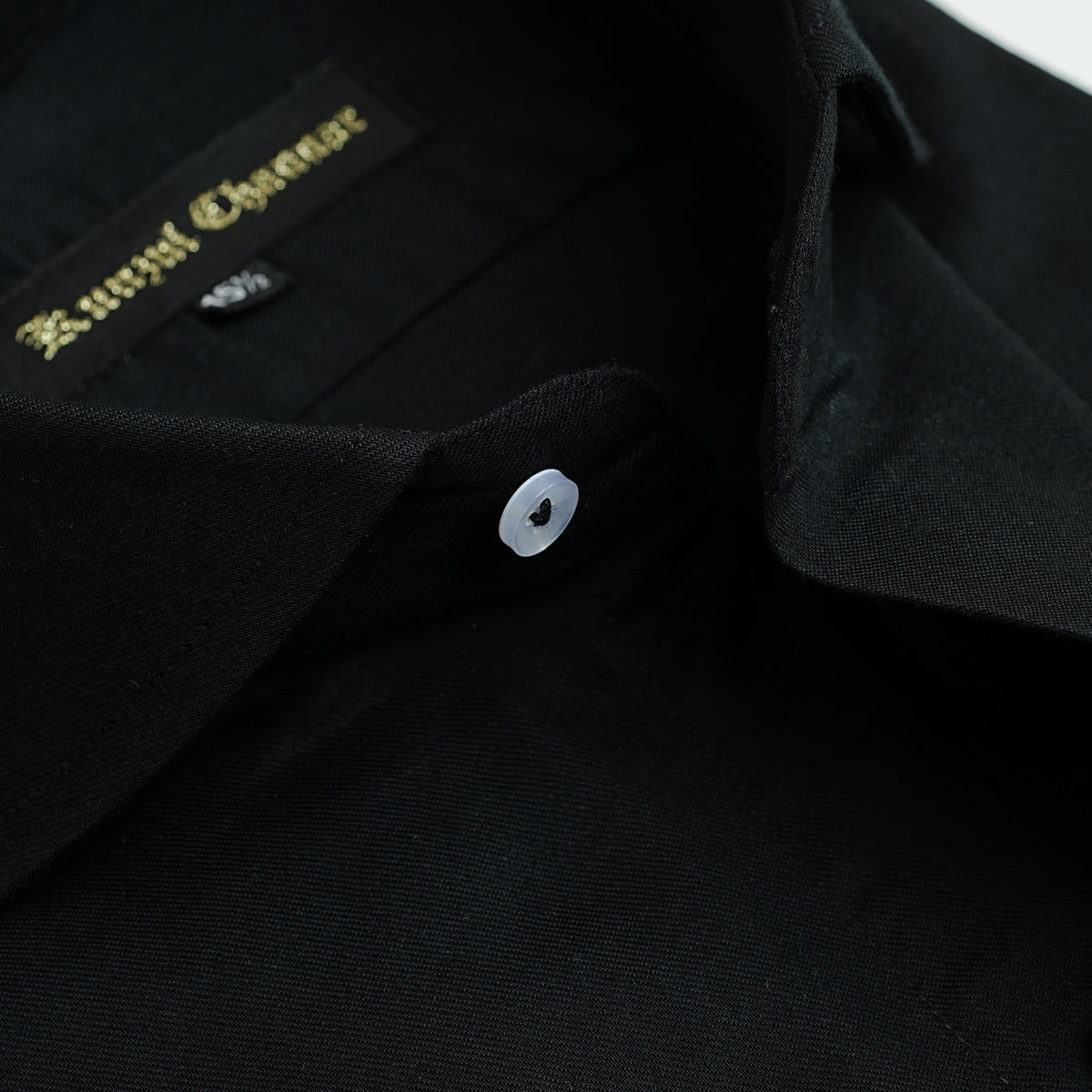 BLACK COTTON SHIRT
