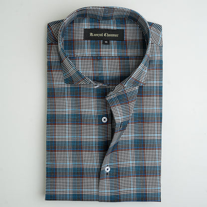 CHECKERED COTTON SHIRT