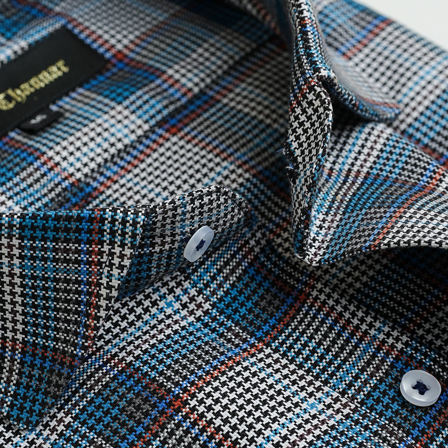 CHECKERED COTTON SHIRT