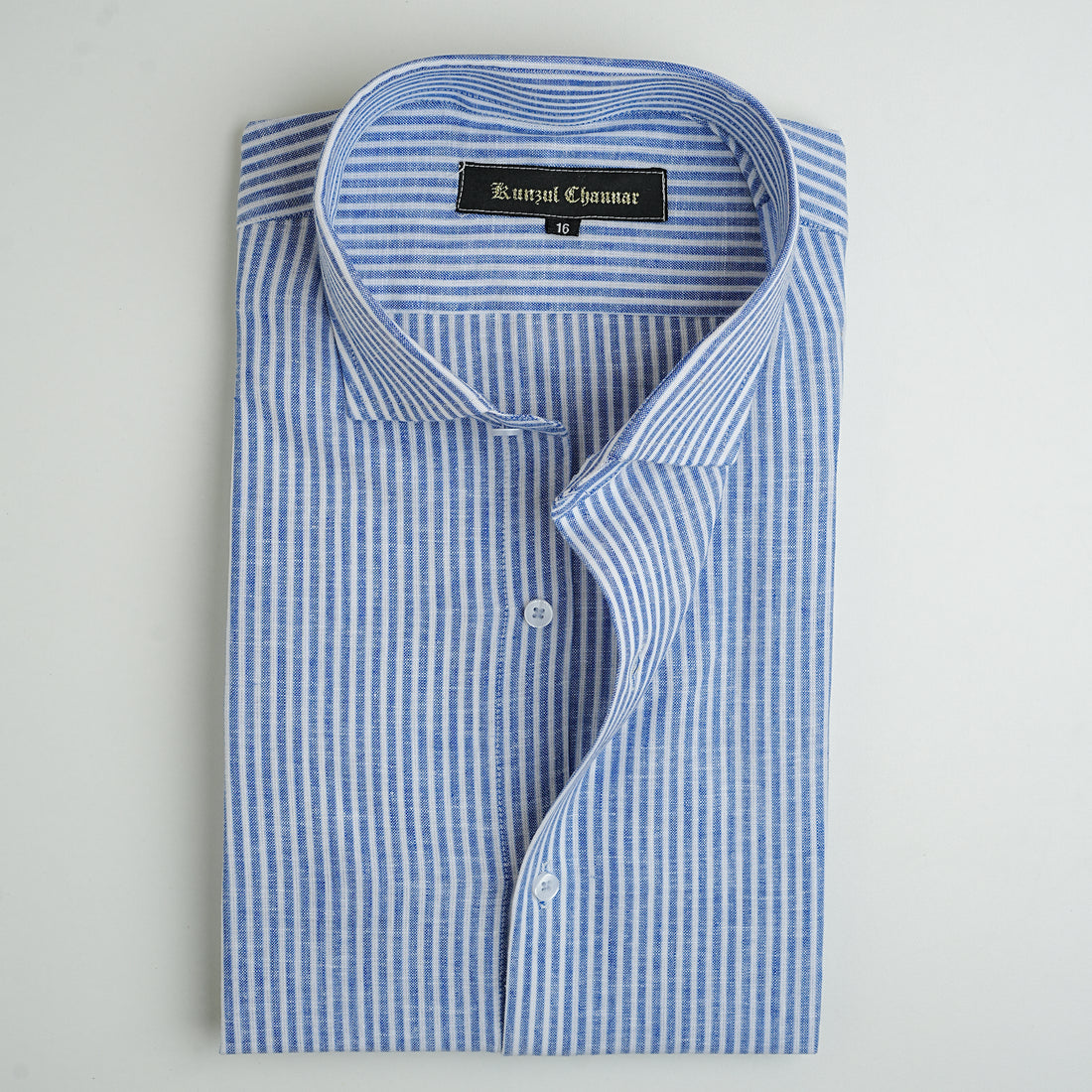BLUE STRIPED SHIRT