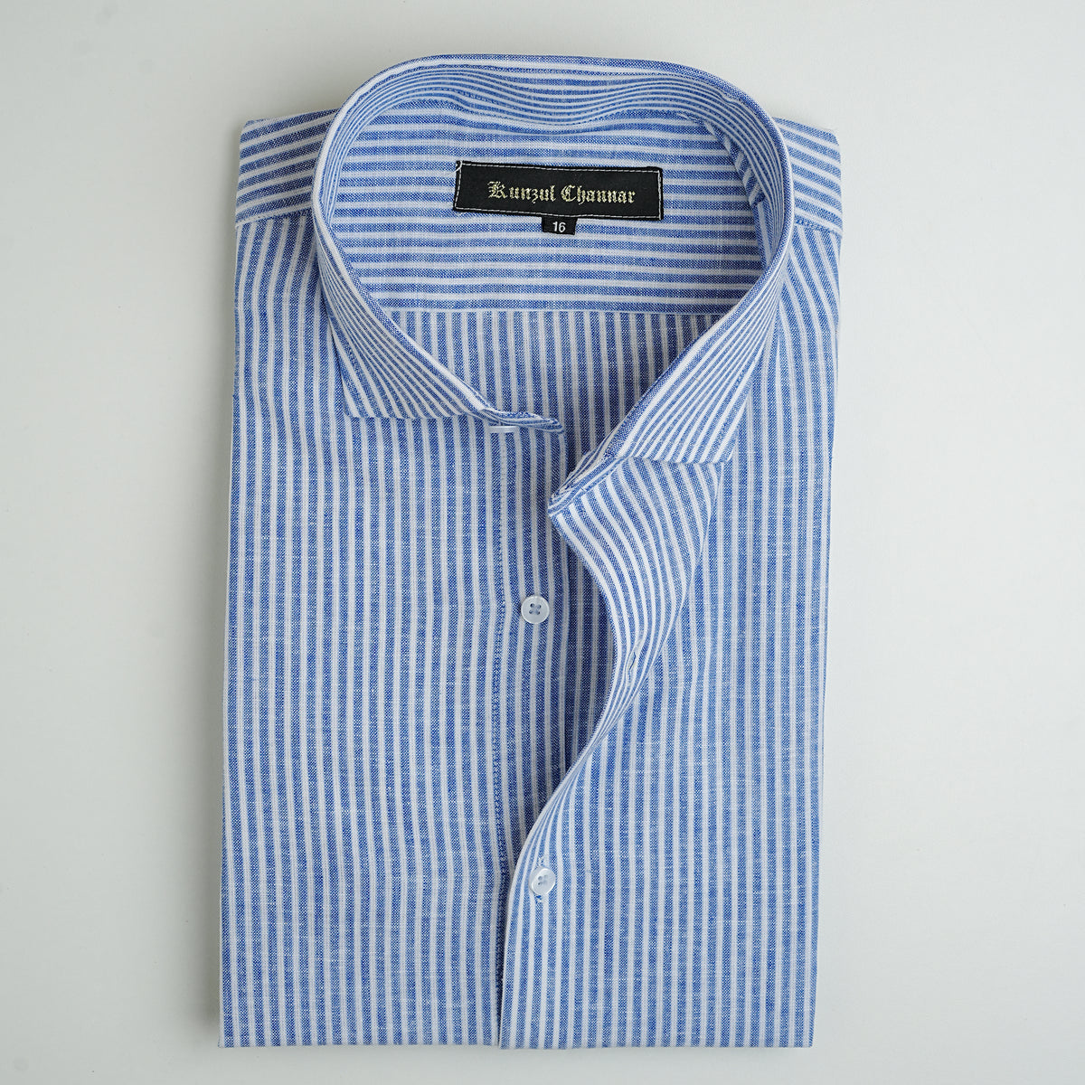 BLUE STRIPED SHIRT