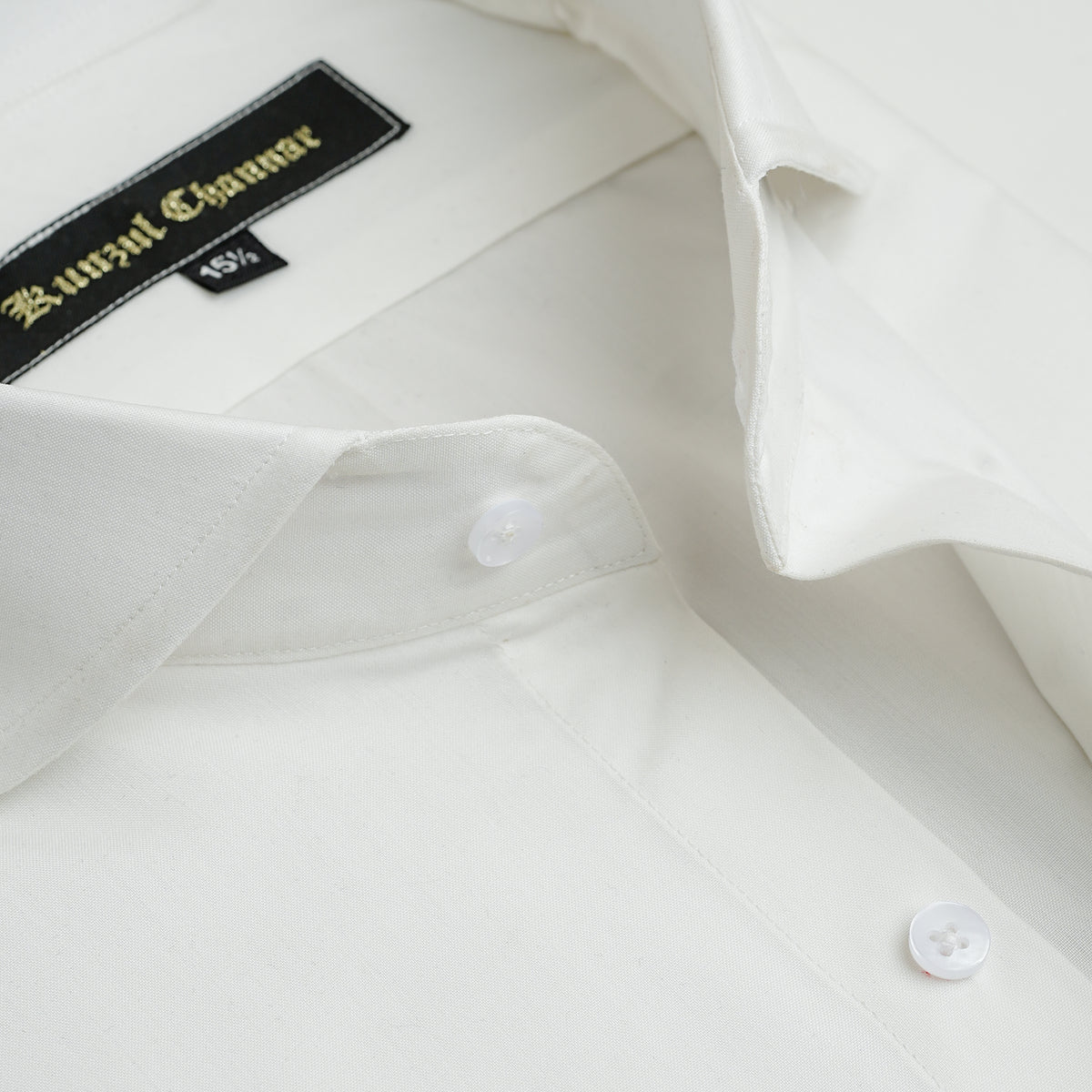 WHITE COTTON SHIRT