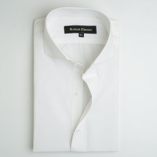 WHITE COTTON SHIRT