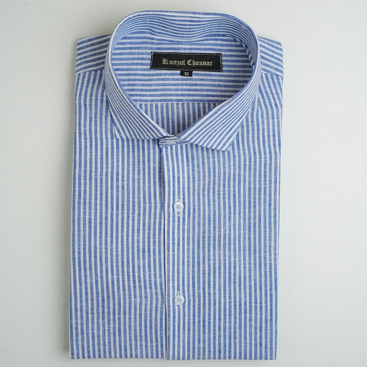 BLUE STRIPED SHIRT