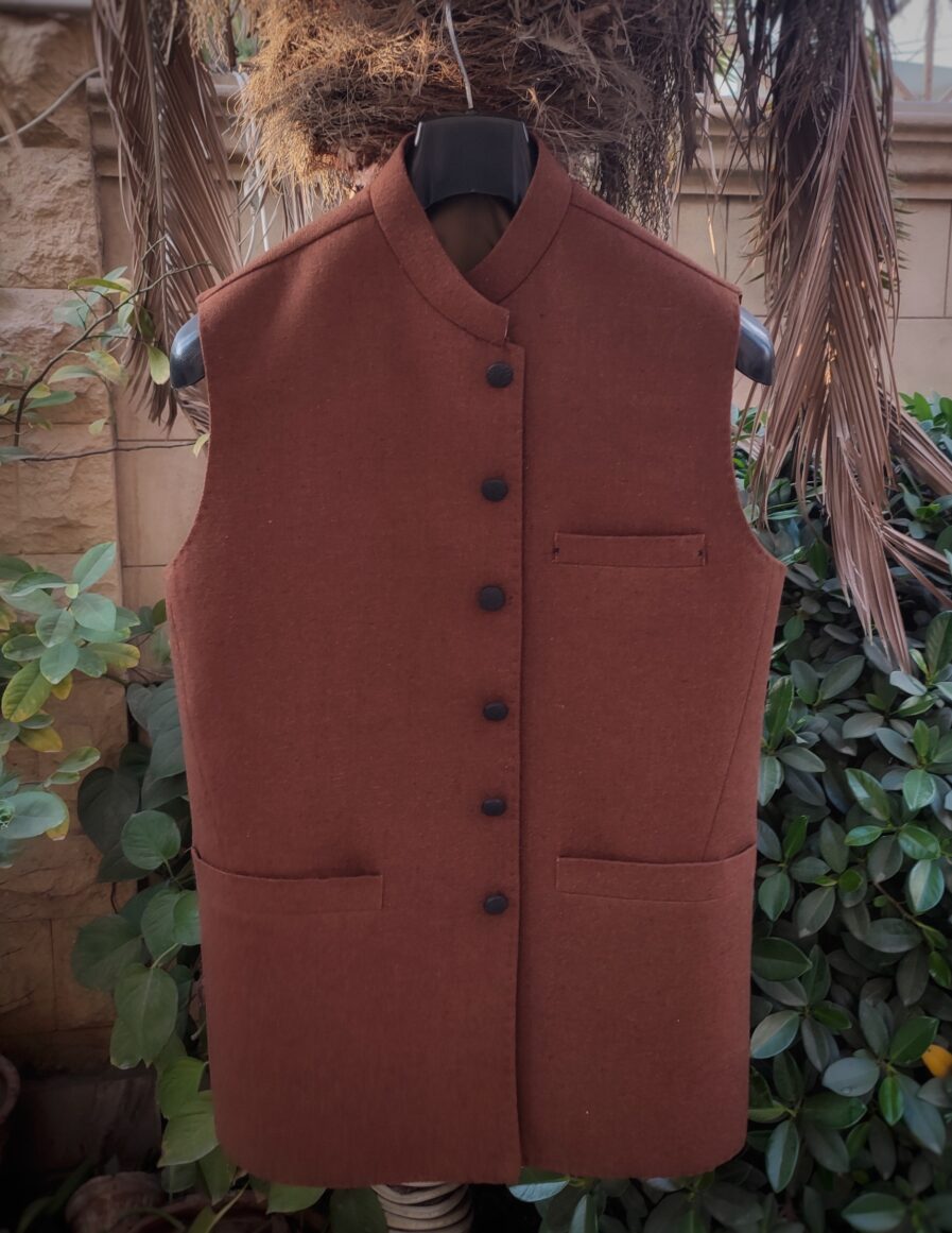 Brunette Wool Waist Coat